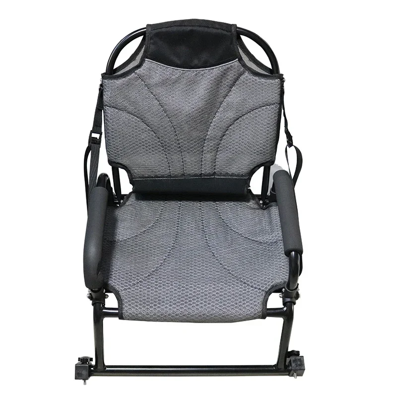 通気性の良いメッシュ素材を使用した、アームレスト付きのカヤッ - Fishing Boat Seat のレビューと価格