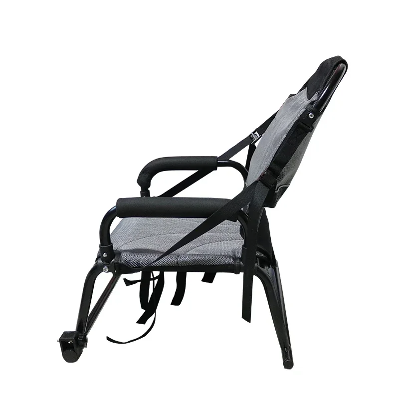 通気性の良いメッシュ素材を使用した、アームレスト付きのカヤッ - Fishing Boat Seat のレビューと価格